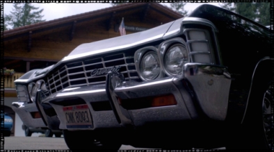 Baby's grill at the Sheriff's retreat in Supernatural Season 10 Episode 8 "Hibbing 911"