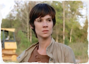Francine is not happy with Tobin for leaving her behind to the walkers