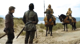 Bronn Jaimee soldiers Game of Thrones Sons of the Harpy