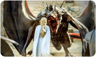 Daenerys Drogon mouth Game of Thrones Dance of Dragons