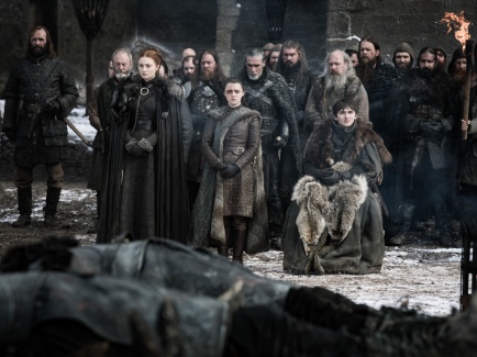 funeral Game of Thrones The Last of the Starks